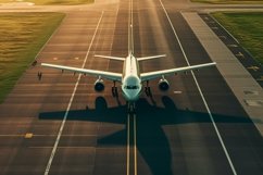 Commercial Airbus Charter Airline front view Photography Product Image 1