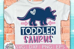 Toddler Saurus SVG DXF PNG EPS Cutting Files Product Image 1