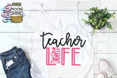 Teacher Life SVG DXG PNG EPS Cutting File Product Image 3