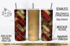 Herringbone Tumbler Wrap Bundle Colorful Seamless Wraps PNG Product Image 8