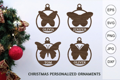 Christmas personalized ornaments / Christmas ornaments Product Image 1