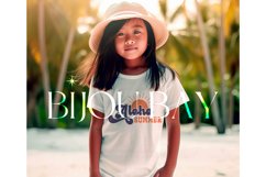 Girls Summer Themed Shirt Mockup Bundle Product Image 7