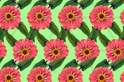 12 Seamless colorful FLOWER patterns bundle. Digital Paper Product Image 2
