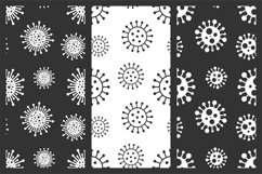 Vector seamless coronavirus patterns Product Image 7