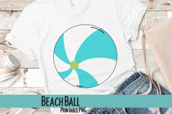 Beach Ball Sublimation PNG Product Image 1