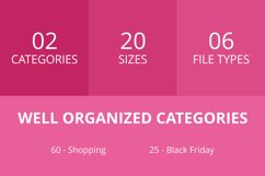 85 Black Friday Glyph Icons Product Image 3