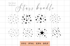 Stars SVG, Celestial svg, Moon svg, Galaxy svg Product Image 1