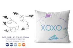 Paper Plane - Origami SVG Vector Product Image 1