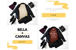 Bella Canvas 3001 Autumn Fall Winter TShirt Mockup Bundle Product Image 2