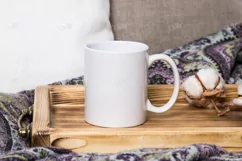 Cozy Home Mug Mock-up. PSD&JPG Product Image 2