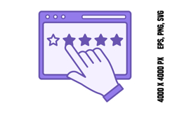 Colored Rating Icon Product Image 1