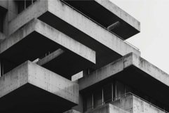 Modern architectural details in monochrome Product Image 1