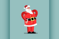 Santa standing with hands on belt Product Image 1