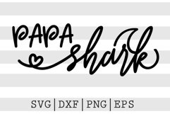 Baby shark Mama shark Papa shark SVG Product Image 2