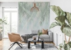 Wall mockup - Wallpaper mockup - Living room Product Image 4