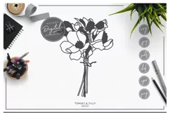 Small Bouquet - SVG EPS DXF PNG PDF JPG Product Image 8