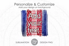 Brush stroke PNG, Stars and Stripes, sublimation backgrounds Product Image 2