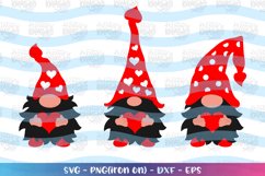 Valentines-Gnome Valentine svg Product Image 2