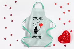Valentines day porch sign. Vertical sign svg. Gnome Product Image 3