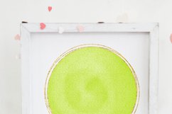 Leopard And Shimmery Circle Sublimation Frames Product Image 7