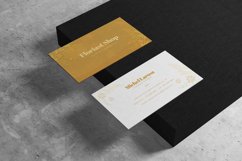 Floriast Shop Business Card Product Image 2