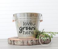 Love Grows Here Spring Svg File Product Image 2