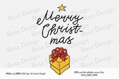 Merry Christmas Lettering Product Image 3