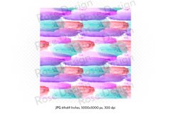 Abstract shapes watercolor seamless pattern Product Image 6