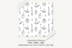 Cozy Knitwear Seamless Pattern Digital Paper SVG Product Image 2