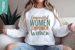 Empowered Women Empower Women Svg, Funny Sarcastic Svg Product Image 2