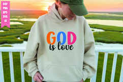 God is Love Svg, Motivation Svg Designs Product Image 1