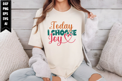 Today I Choose Joy Svg, Motivation Svg Designs Product Image 1