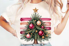 Polkadot Christmas Tree PNG Designs Product Image 2