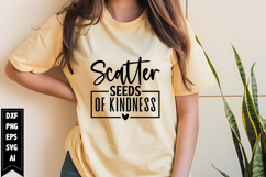 Scatter Seeds of Kindness Svg, Motivation Svg Design Product Image 1