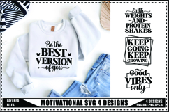 Motivation Svg 4 Designs, Self Love Motivation Svg Product Image 1