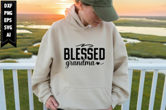 Blessed Grandma Svg, Grandma Svg Designs Product Image 1