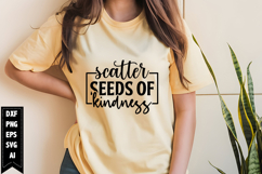 Scatter Seeds of Kindness Svg, Motivation Svg Design Product Image 1