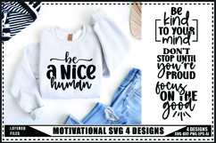 Motivation Svg 4 Designs, Self Love Motivation Svg Product Image 1