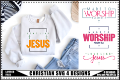 Christian Svg 4 Designs, Religious Svg, Jesus God Svg Product Image 1
