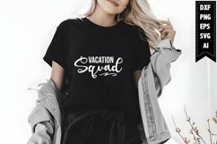 Vacation Squad Svg, Family Svg Designs Product Image 1