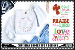 Christian Svg 4 Designs, Religious Svg, Jesus God Svg Product Image 1