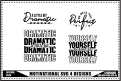 Motivation Svg 4 Designs, Self Love Motivation Svg Product Image 1