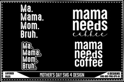 Mother&#039;s Day Svg 4 Designs Product Image 1