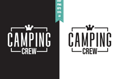Camping Crew Svg, Camping Svg Designs Product Image 1