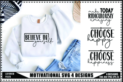 Motivation Svg 4 Designs, Self Love Motivation Svg Product Image 1