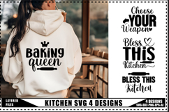 Kitchen Svg 4 Designs, Cooking Svg Designs Product Image 1