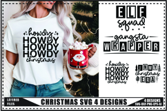 Christmas SVG 4 Designs, Winter Svg, Xmas Svg Product Image 1