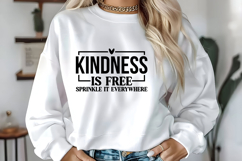 Kindness is Free Sprinkle It Everywhere Svg, Motivation Svg Product Image 1