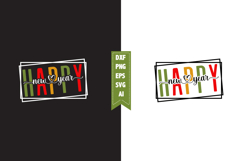 Happy New Year Svg Designs Product Image 1