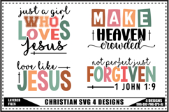 Christian Svg 4 Designs, Religious Svg, God Svg Product Image 1